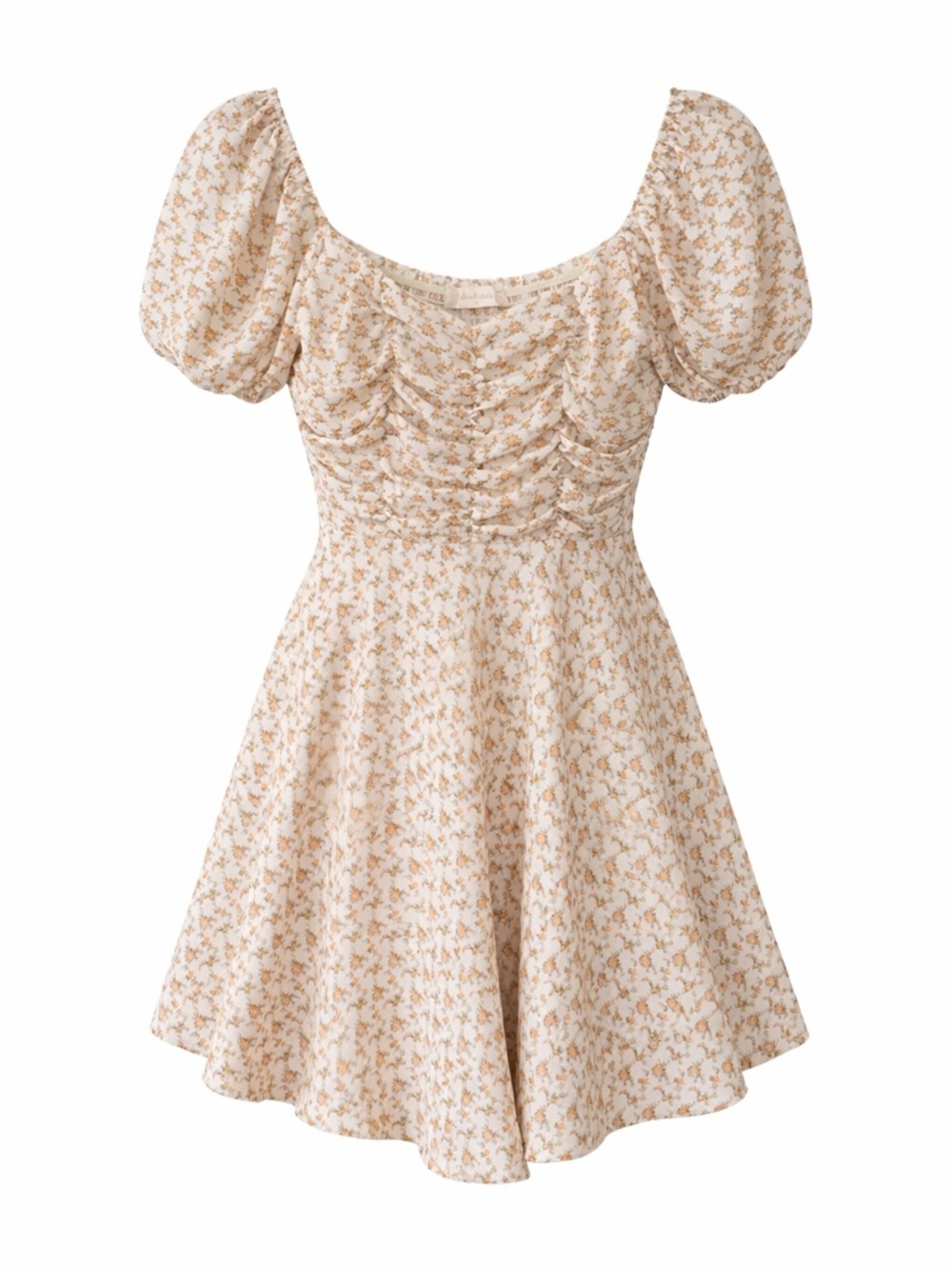 Altar’d State cream floral mini dress, small